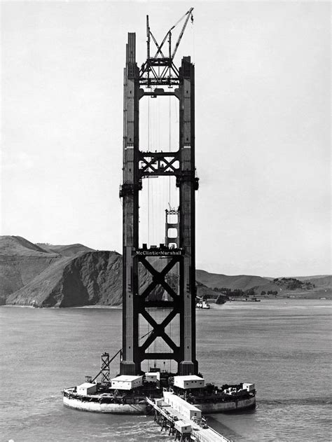 Amazing Photographs of the Construction of the Golden Gate Bridge From ...