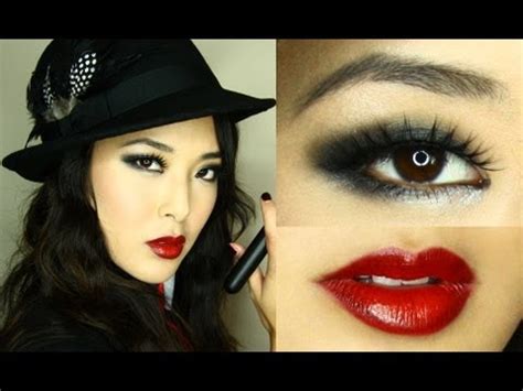 "Gangster" Smoky Eye For Any Costume (makeup & hair) - From Head To Toe