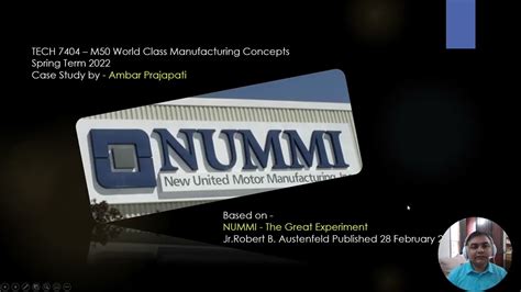 NUMMI - The Great Experiment - YouTube