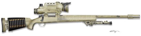 Desarrollo y Defensa: Fusil de francotirador M24 SWS