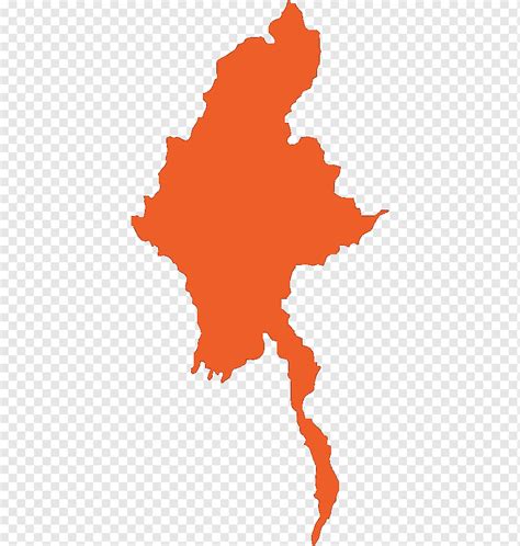 Burma Map Flag of Myanmar, myanmar Map, leaf, orange, illustrator png ...