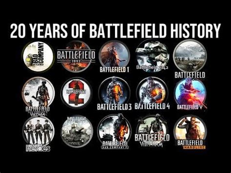 Battlefield | The history and evolution of 2 decades of the best online FPS! I Have put in a lot ...