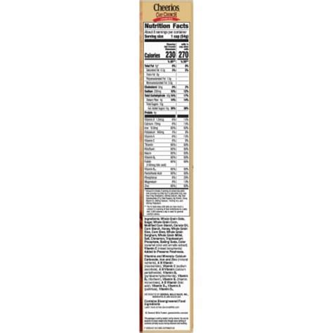 General Mills Cheerios™ Cinnamon Oat Crunch Sweetened Multigrain Cereal ...