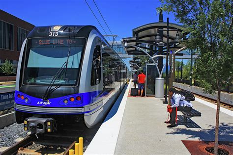 Charlotte Light Rail 11 Photograph by Joseph C Hinson - Fine Art America