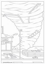 Tornado Coloring Pages With Book 10 Printable PDFs sketch template