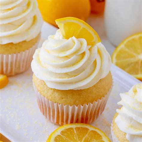 Lemon Cupcakes - The Country Cook