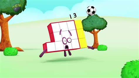 Numberblock 13 - Counting to Thirteen - New Numberblocks eps - YouTube