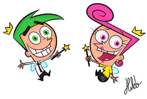 Cosmo and Wanda by fonomage123 on deviantART