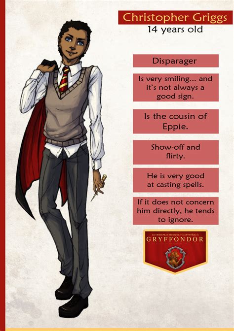 Harry Potter Oc : Christopher Griggs by LaLunatique on DeviantArt