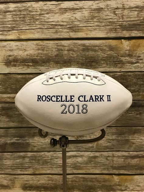 Made to Order Personalized Football - Etsy