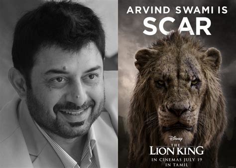 Arvind Swami voice for The Lion King Villain "SCAR" | Moviegalleri.net