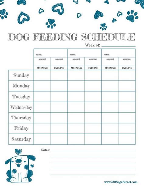 Free Printable Dog Training Worksheets