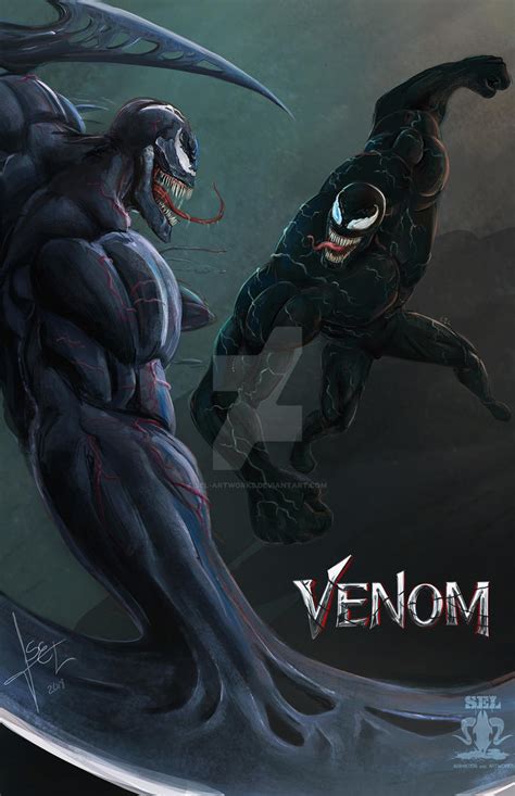 Venom vs Riot by SEL-artworks on DeviantArt