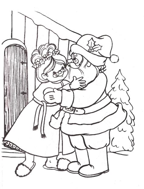 33 Cute Coloring pages mrs claus for Windows PC | Coloring Pages Printable