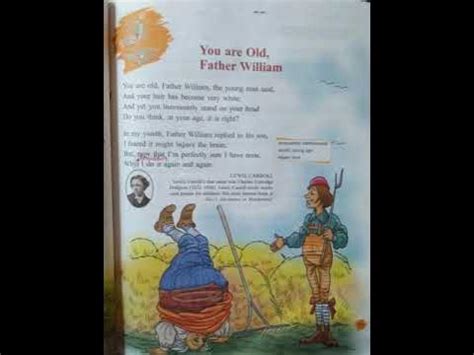 poem "You are old,father William" of eng.reader book - YouTube