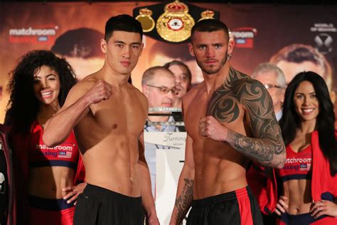 Dmitry Bivol vs. Joe Smith Jr. Weigh-In Video | REAL COMBAT MEDIA