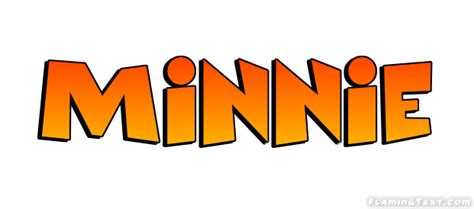 Minnie Logo | Free Name Design Tool from Flaming Text