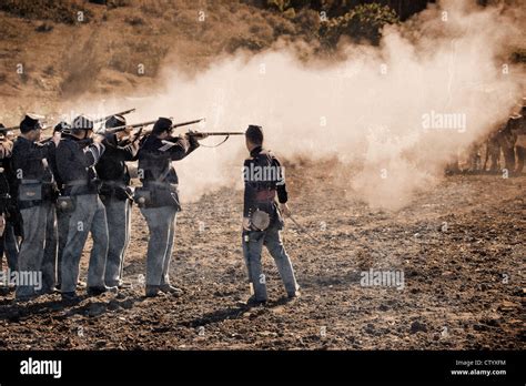 American Civil War Reenactment Stock Photo - Alamy