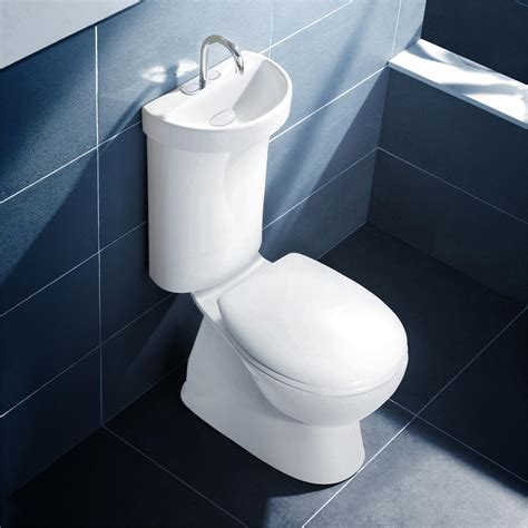 Caroma Profile 5 Deluxe P Trap Toilet Suite - Bunnings Australia