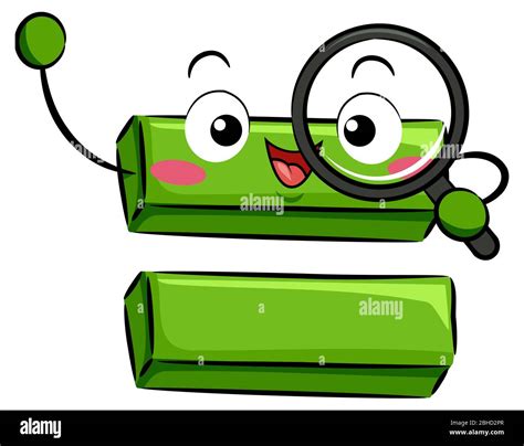 Illustration of an Equal Sign Mascot Holding a Magnifying Glass Stock ...