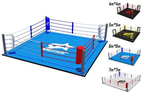 Boxing ring (customizable) - with full floor - DragonSports.eu