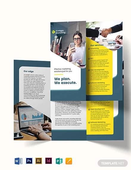 FREE 22+ Marketing Brochure Templates in EPS | PSD | Pages | InDesign ...