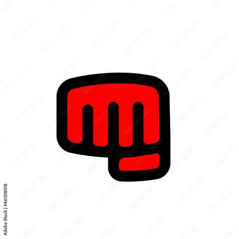 vector punch modern logo design Stock Vector | Adobe Stock