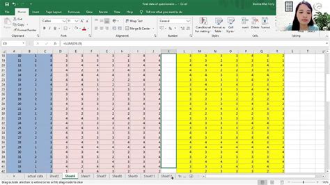 How to Tally, Encode, and Analyze your Data using Microsoft Excel ...