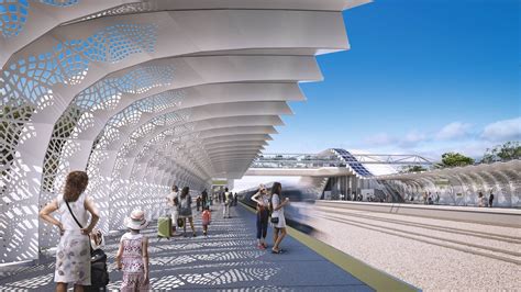 Foster + Partners and Arup Design Stations for California High Speed ...