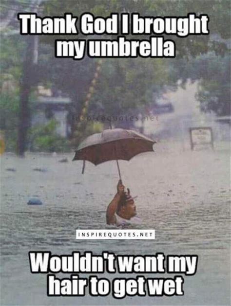 50 Funny Rainy Day Quotes, Sayings, Memes - Funny Rain Quotes