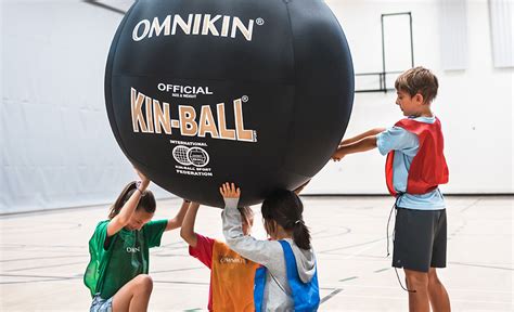 Kin-Ball game | Omnikin PE Games Ideas