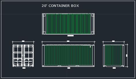 Shipping Container Cad Blocks