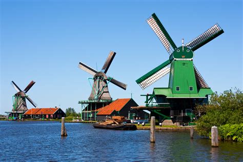 Windmills at the Zaanse Schans