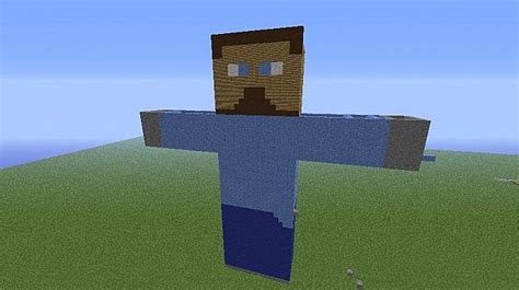 statue of steve in stone :D Minecraft Project