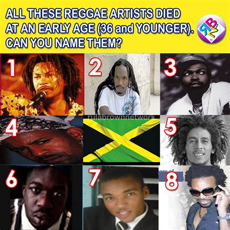 RulaBrownNetwork (RBN): ALL THESE REGGAE ARTISTS DIED AT AN EARLY AGE (36 and Younger). CAN YOU ...