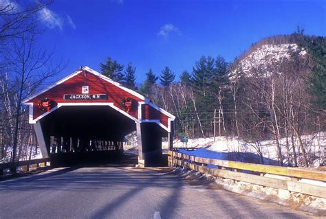 Jackson Nh Covered Bridge Photograph by John Burk