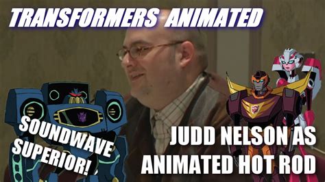 Casting Judd Nelson in Transformers Animated, and Soundblaster's Colours Discussion w/ Derrick ...