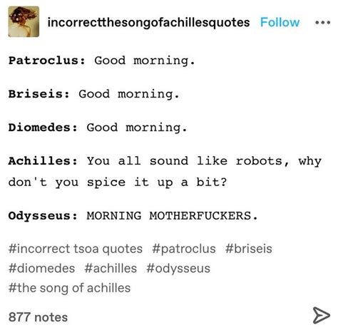 the song of achilles | incorrect quotes | Greek mythology humor ...