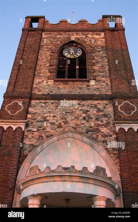 Dagenham Parish Church Stock Photo - Alamy