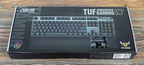 Огляд клавіатури ASUS TUF Gaming K7: готові перемагати? GECID.com. Сторінка 1