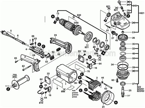 Bosch Angle Grinder Parts Diagram | Reviewmotors.co