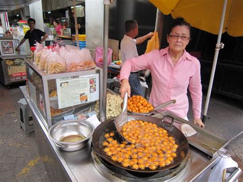 Malaysia -- deep fried sweet potato balls | Malaysian food, Street food ...