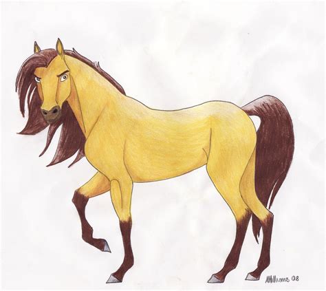 How To Draw A Mustang Horse How To Draw A Cute Mustang Horse Horses ...