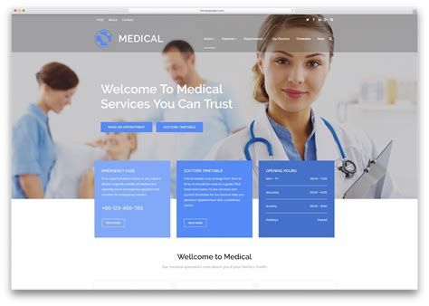 26 Best Medical Website Templates 2020 - Colorlib