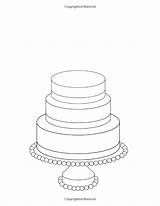 Decorate The Cake coloring book – Artofit sketch template