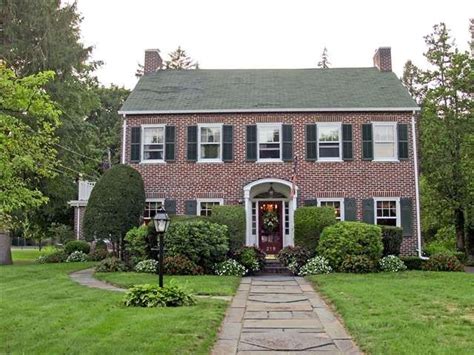 brick colonial house photos in 2023 | Colonial house exteriors ...