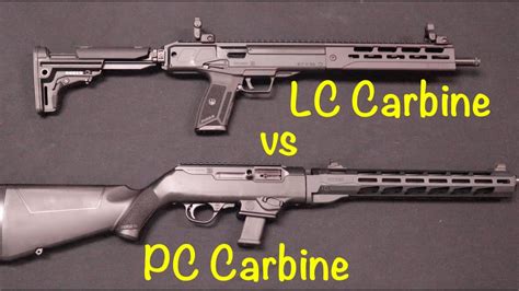 Ruger LC Carbine vs PC Carbine - YouTube