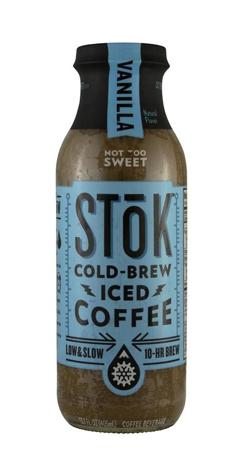 Vanilla Cold-Brew Coffee | StoK Cold-Brew Iced Coffee | BevNET.com ...