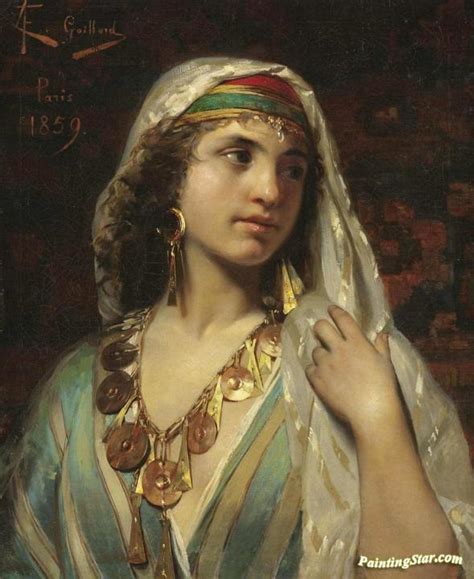 Odalisque(also Known As Femme Orientale) Artwork By Claude Ferdinand Gaillard Oil Painting & Art ...