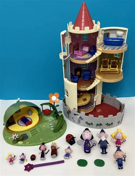 RARE BEN AND Holly Gaston Cave Lair Thistle Castle Play set with Wand & Figures EUR 77,04 ...